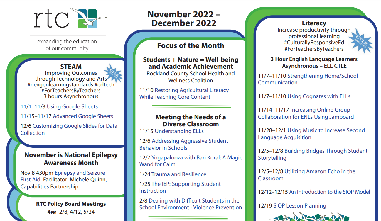 November 2022 RTC Update